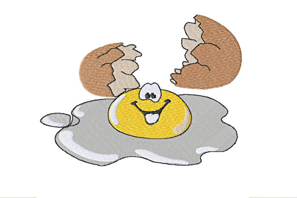 3D Fried Egg Embroidery Design Review