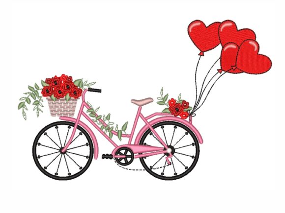 Bicycle with Balloons
