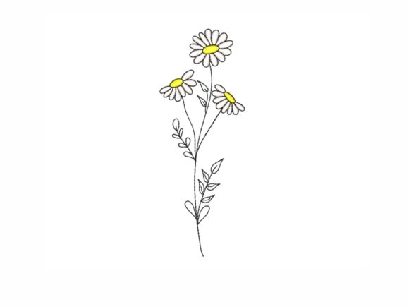 Daisy: A Timeless Embroidery Bloom for Handmade Gifts