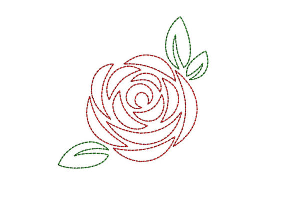Rose Bean Stitch: A Tender, Timeless Embroidery Bloom