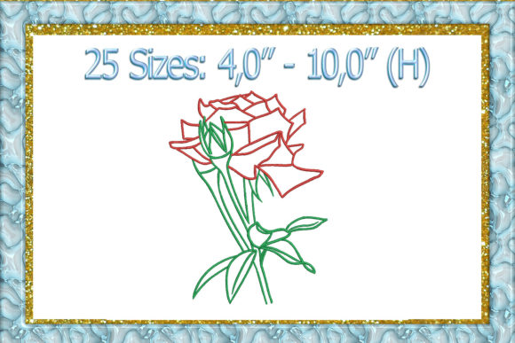 Rose Outline: A Seasonal Embroidery Staple Worth Stocking