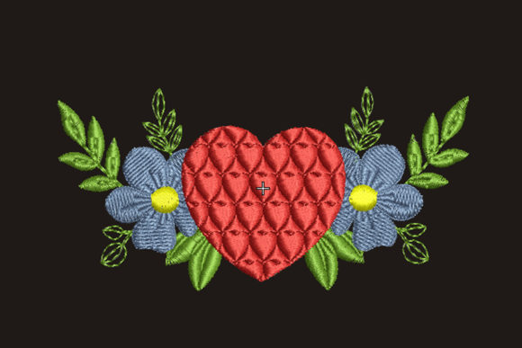 Valentine’s Day Embroidery Design