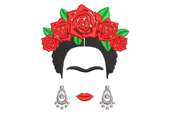 Woman with Roses